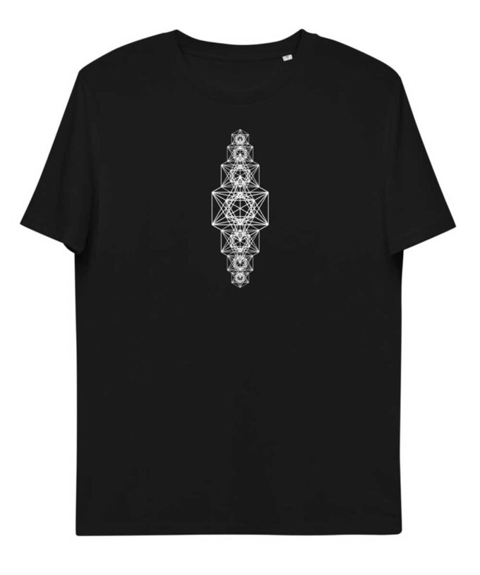 Metatron Chakra Unisex T-shirt -Black