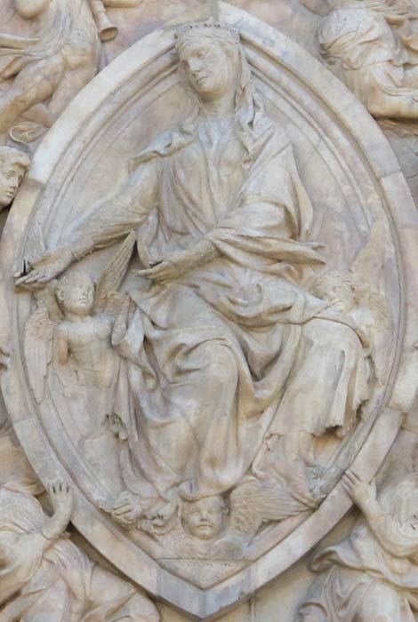 Saint in Mandorla - Vesica Piscis